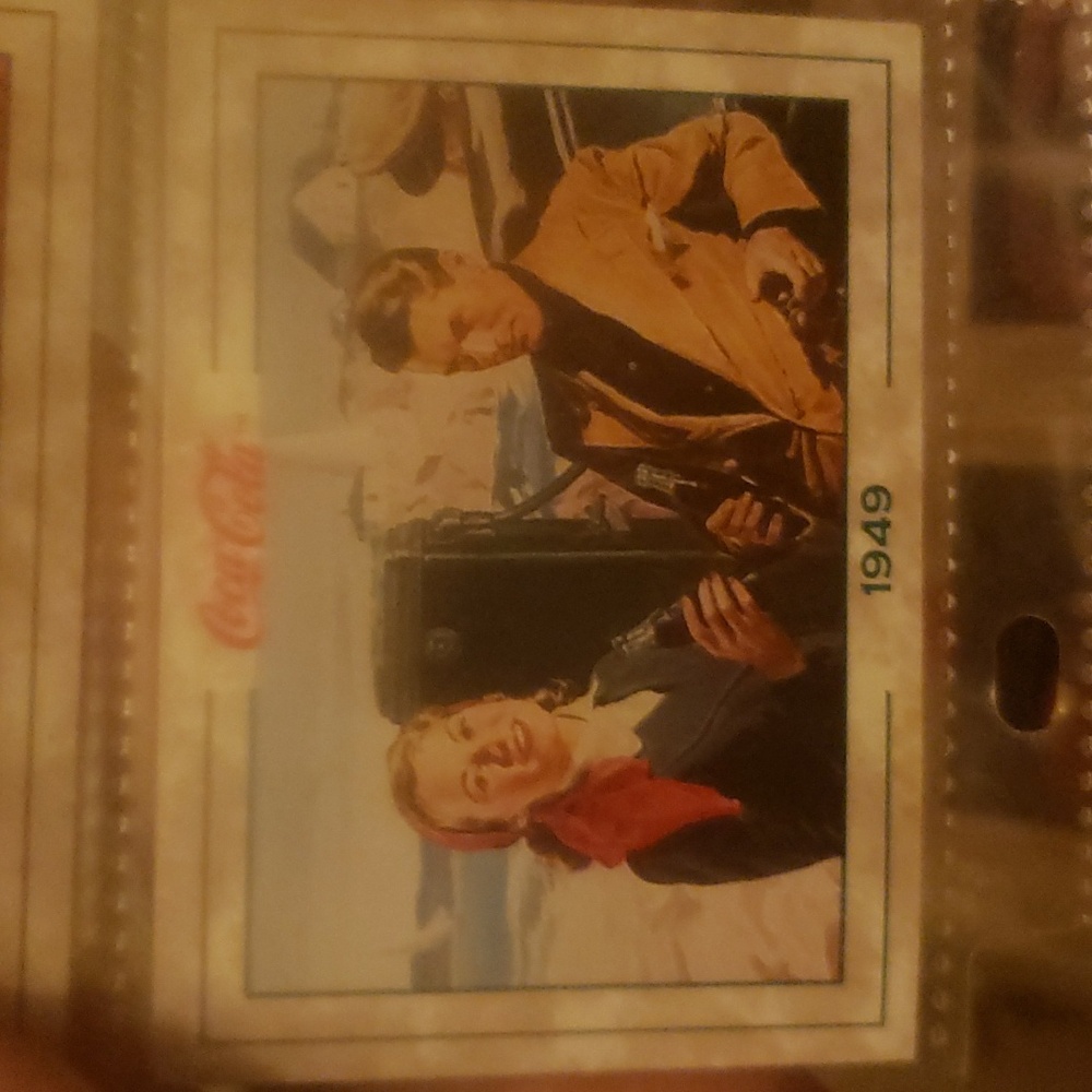 Coca Cola trading card